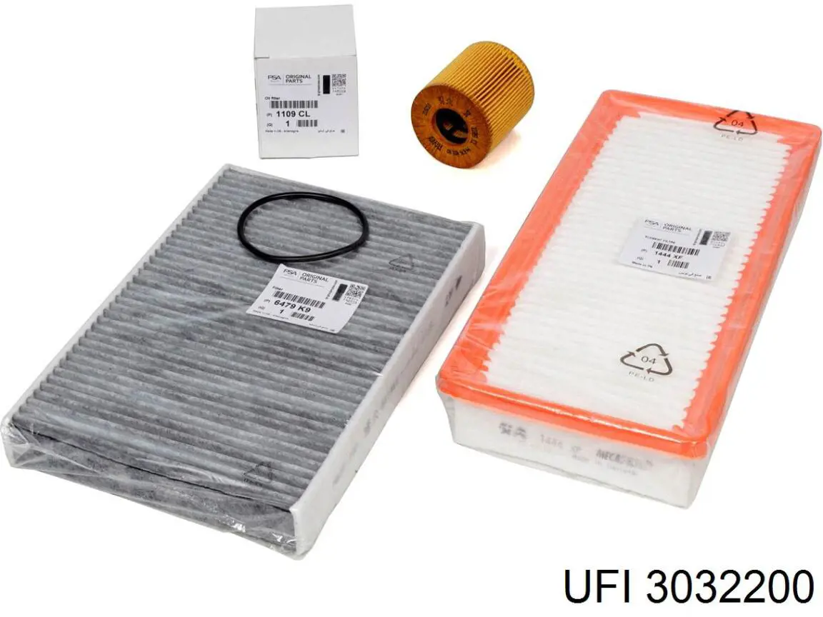 Повітряний фільтр 3032200 UFI