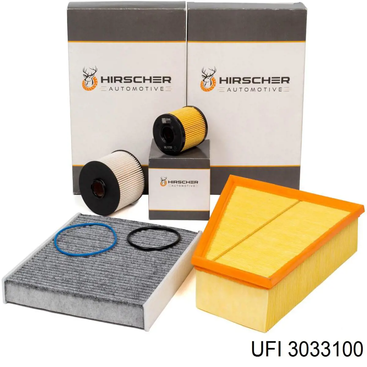 Елемент повітряного фільтра UFI 3033100 ціна, від 10.62 USD