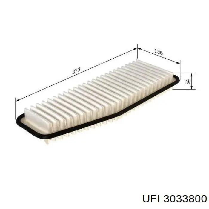 Фільтр повітряний UFI 3033800