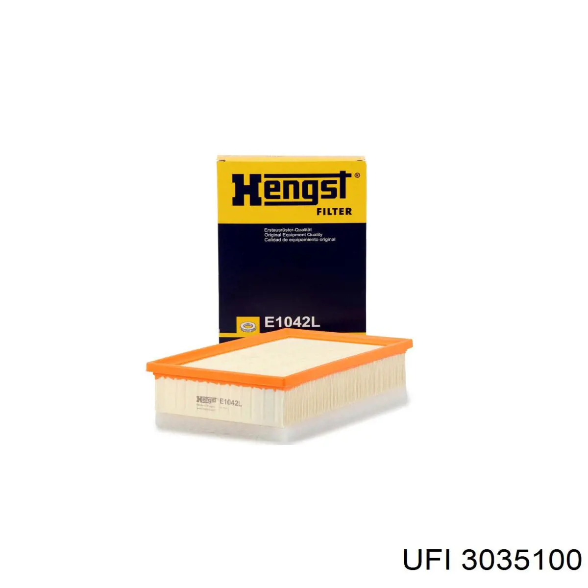3035100 UFI Повітряний фільтр двигуна