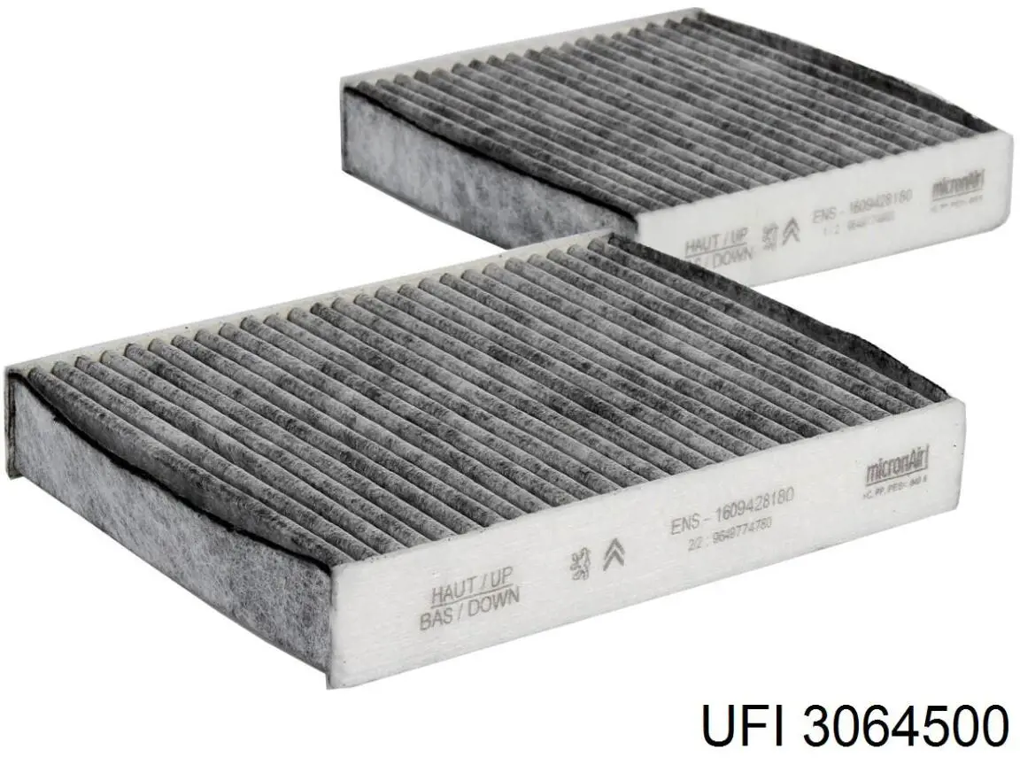 Елемент повітряного фільтра UFI 3064500 ціна, від 6.78 USD
