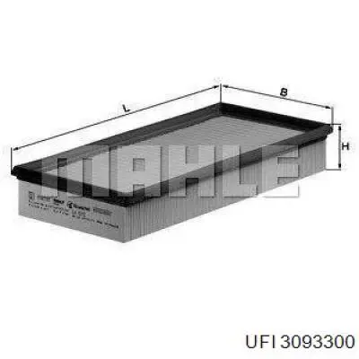 Елемент повітряного фільтра UFI 3093300 ціна, від 5.59 USD