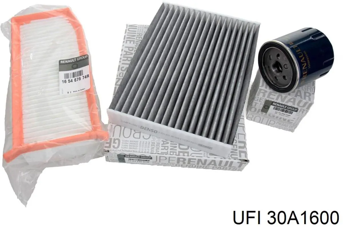 30A1600 UFI Повітряний фільтр двигуна