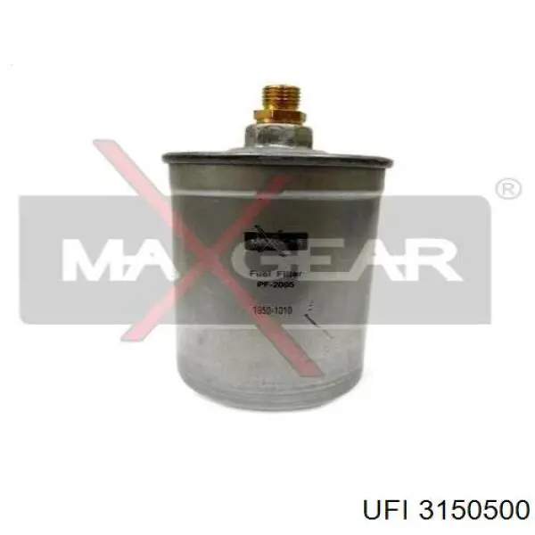 Фільтр тонкого очищення палива UFI 3150500 ціна, від 7.67 USD