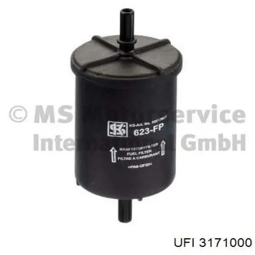 Фільтр тонкого очищення палива UFI 3171000 ціна, від 6.83 USD