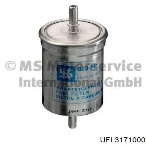 Фільтр тонкого очищення палива UFI 3171000 ціна, від 6.83 USD