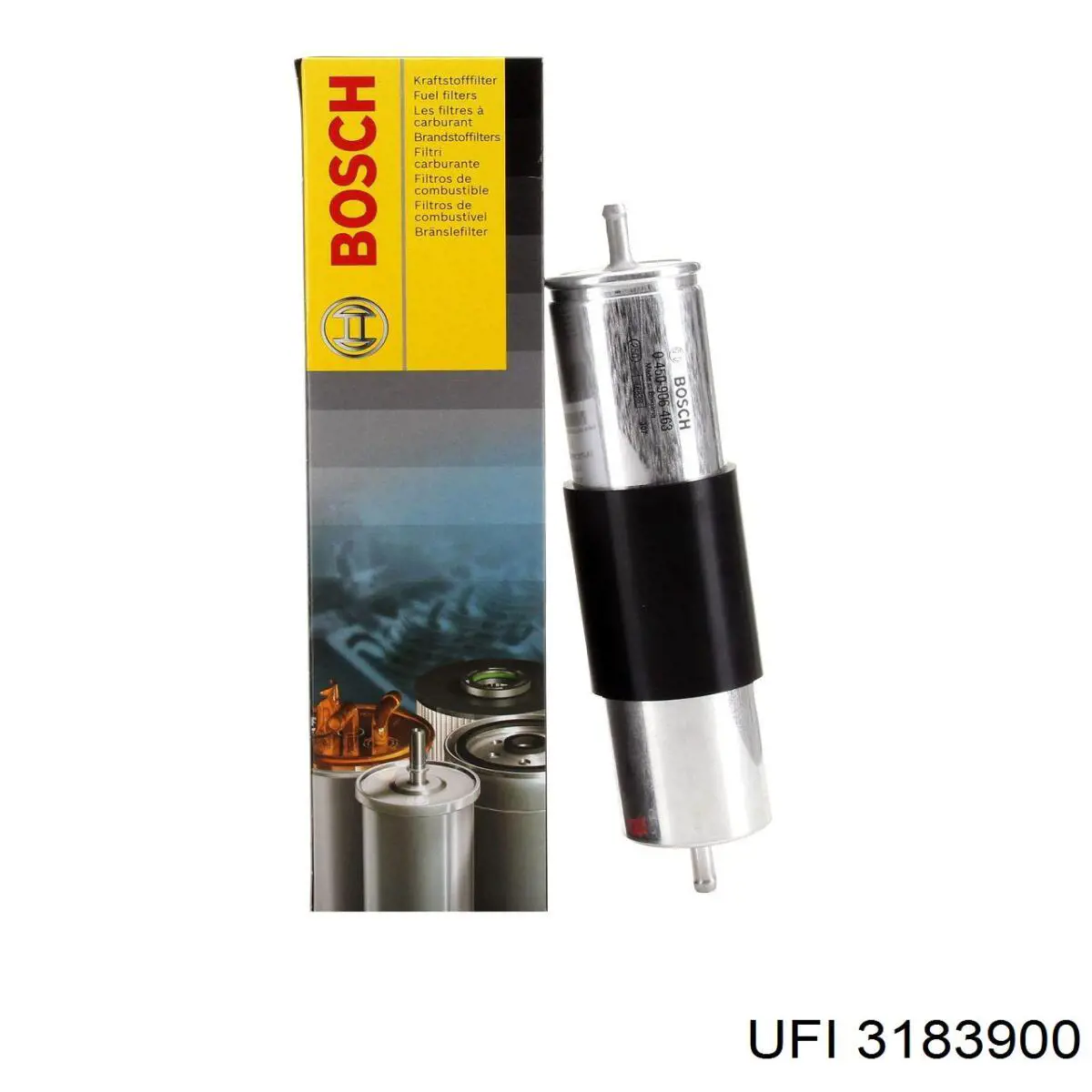 3183900 UFI фільтр паливний