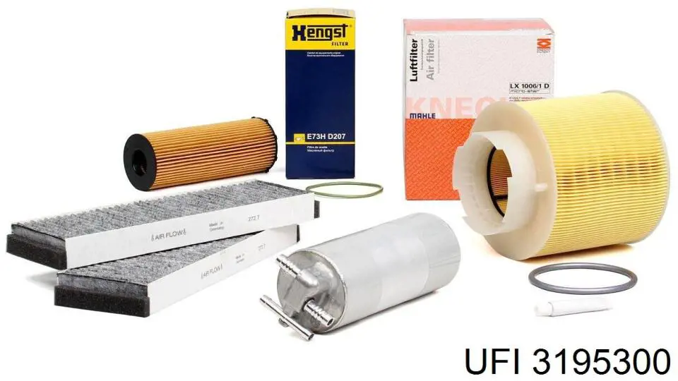 Фільтр тонкого очищення палива UFI 3195300 ціна, від 54.88 USD