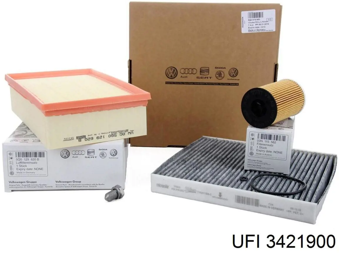 Фільтр повітряний обігрівача UFI 3421900 ціна, від 13.16 USD