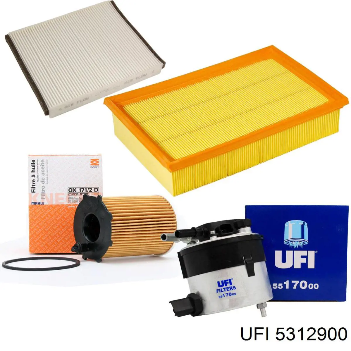 Фільтр повітряний обігрівача UFI 5312900 ціна, від 7.56 USD