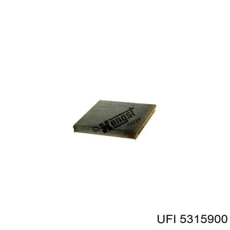 Фільтр повітряний обігрівача UFI 5315900 ціна, від 5.25 USD