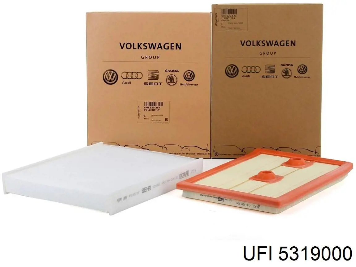 Фільтр повітряний обігрівача UFI 5319000 ціна, від 5.90 USD