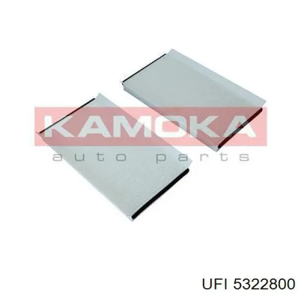 Купити 5322800 UFI Фільтр салону вугільний