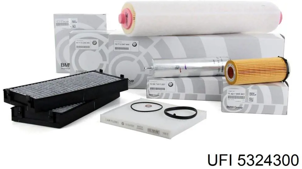 Купити 5324300 UFI Фільтр салону вугільний