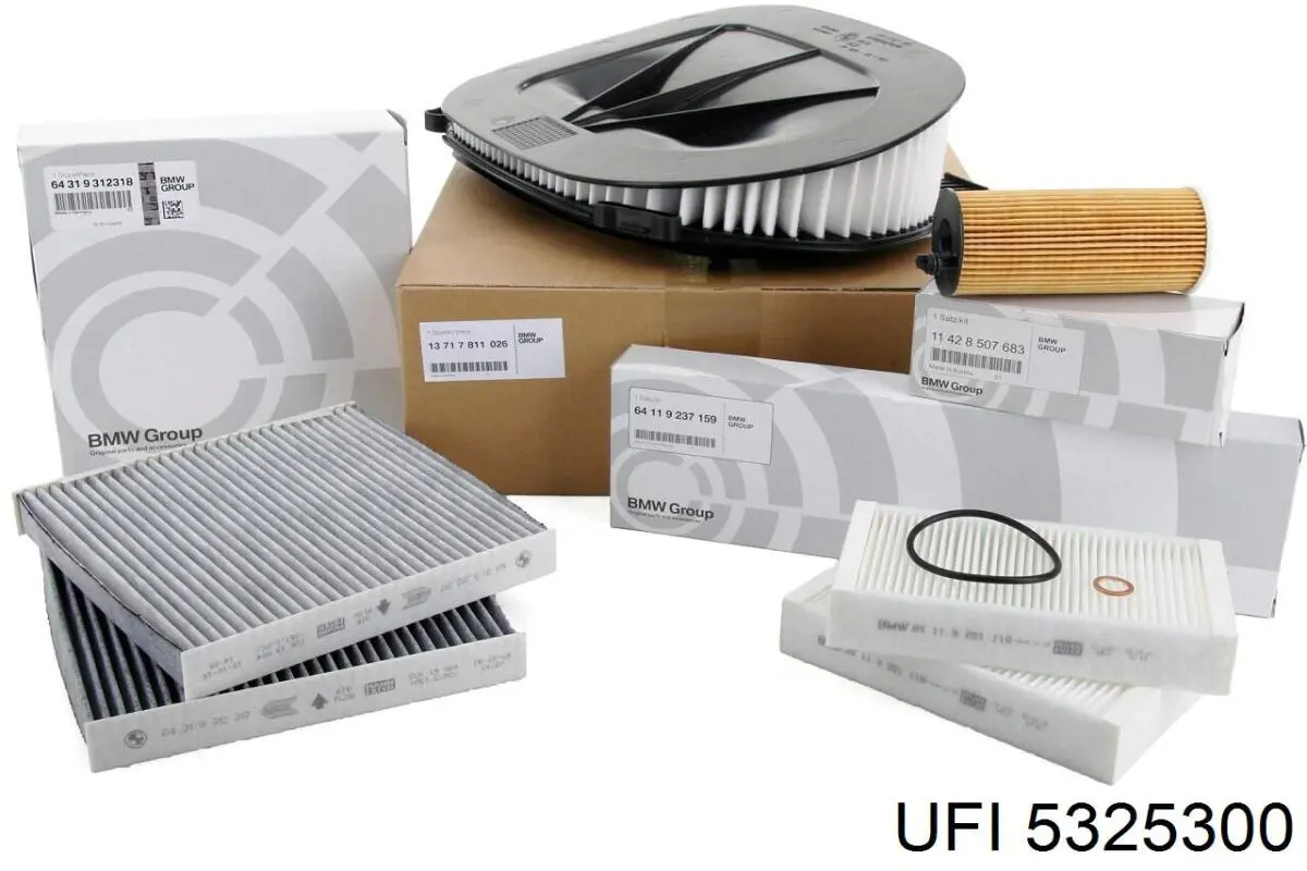 Купити 5325300 UFI Фільтр салону вугільний