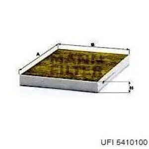 Фільтр повітряний обігрівача UFI 5410100 ціна, від 9.39 USD