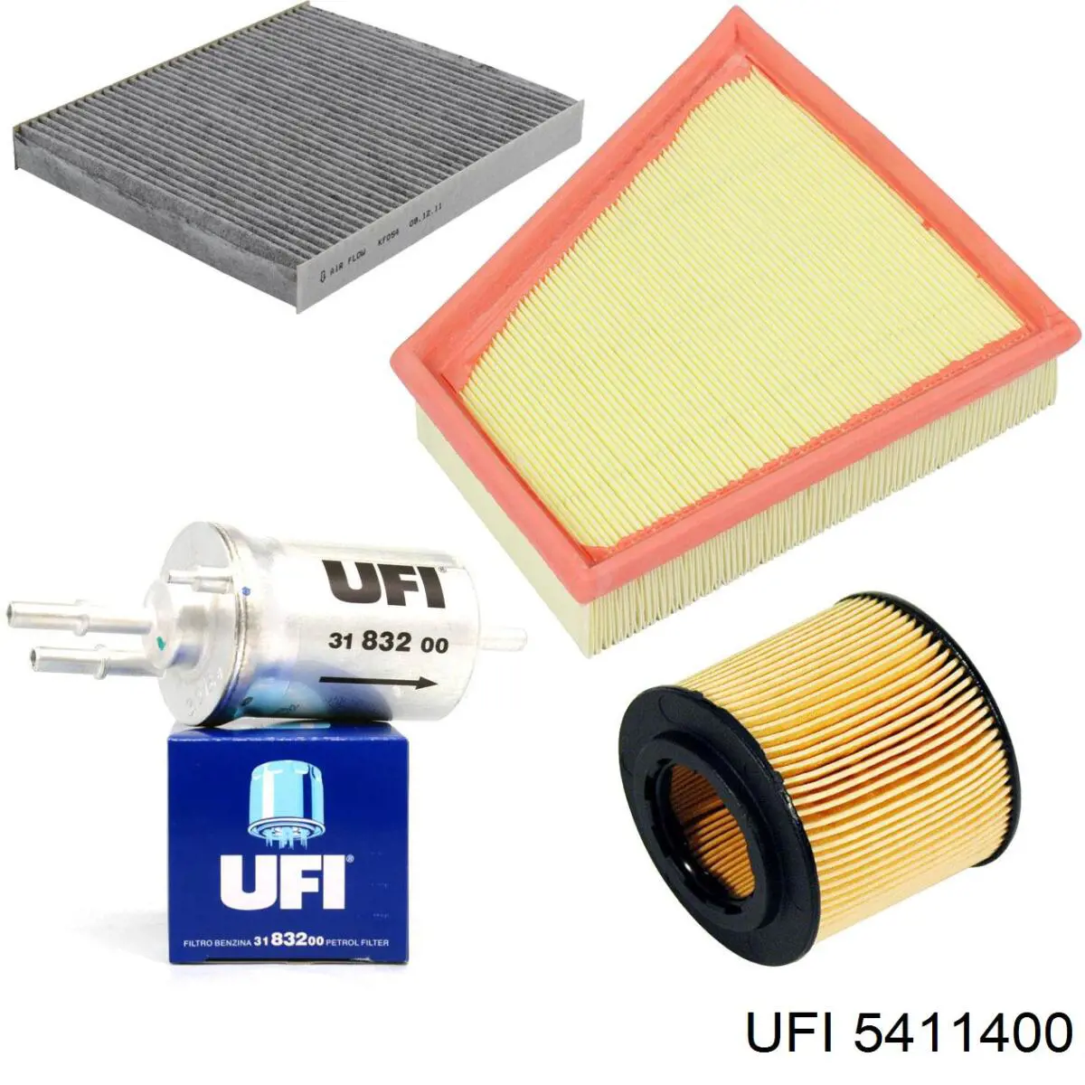 Фільтр повітряний обігрівача UFI 5411400 ціна, від 6.99 USD