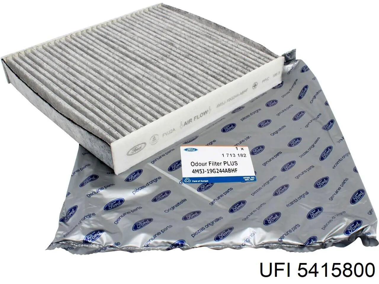 Купити 5415800 UFI Фільтр салону вугільний