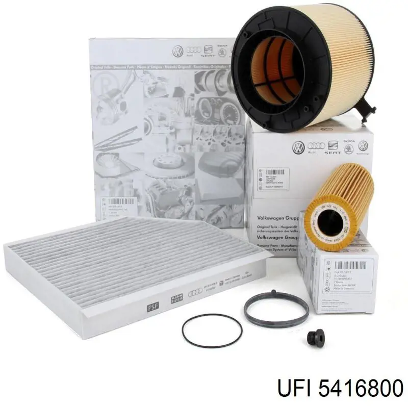Фільтр повітряний обігрівача UFI 5416800 ціна, від 13.80 USD
