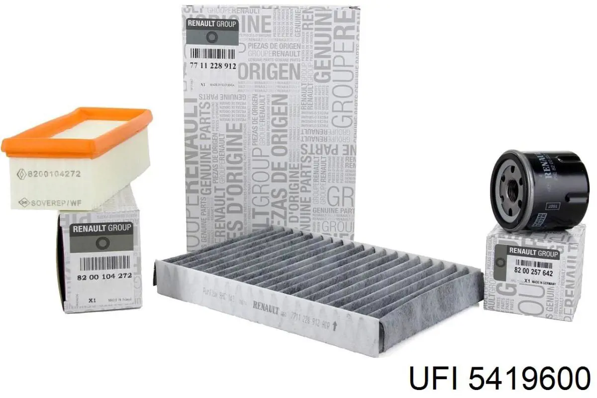 Фільтр повітряний обігрівача UFI 5419600 ціна, від 7.37 USD