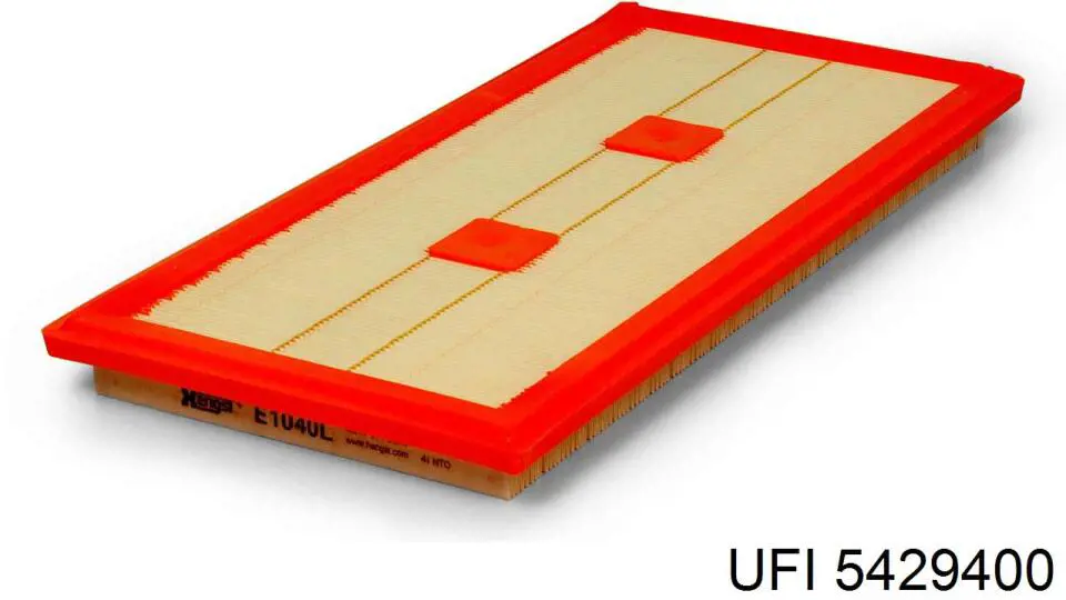 Купити 5429400 UFI Фільтр салону вугільний