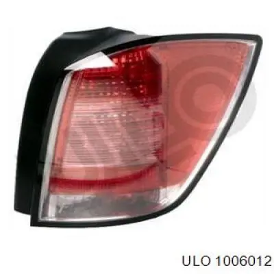 1222768 Opel Задня ліва фара