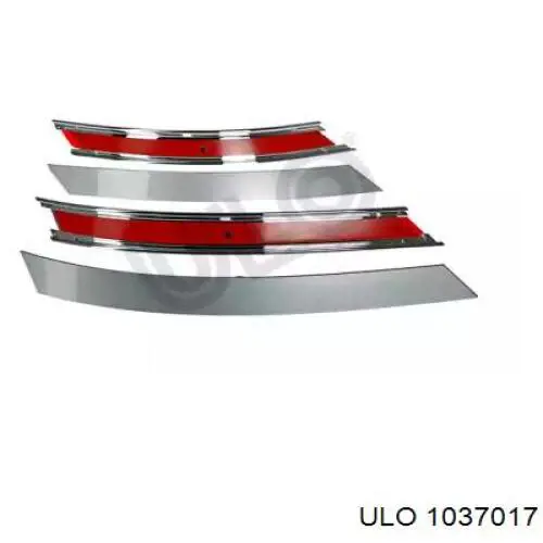 Купити A2218200912 Mercedes Накладка заднього ліхтаря