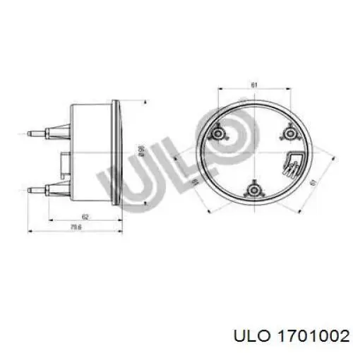  ULO 1701002 ціна, від 98.62 USD