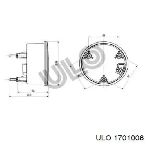  ULO 1701006 ціна, від 79.10 USD