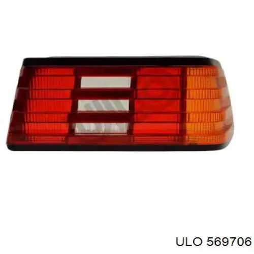 A1298200466 Mercedes Скло заднього ліхтаря, правого