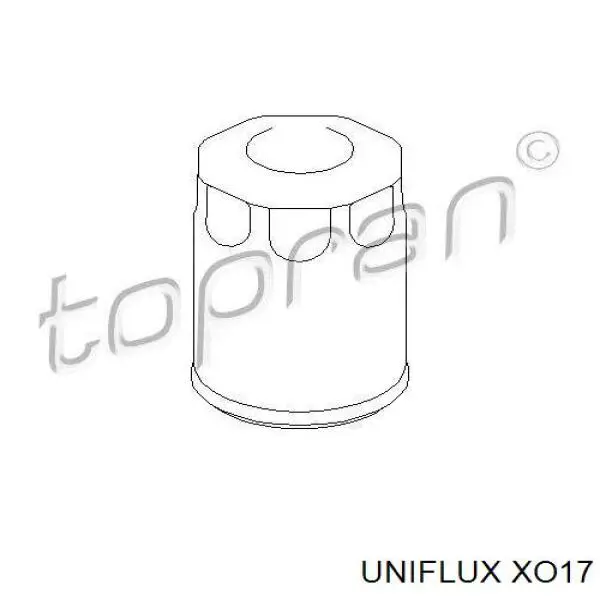 XO17 Uniflux Фільтр масла