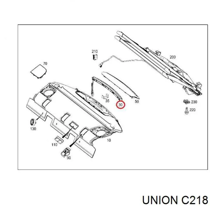 Масляний фільтр C218 Union
