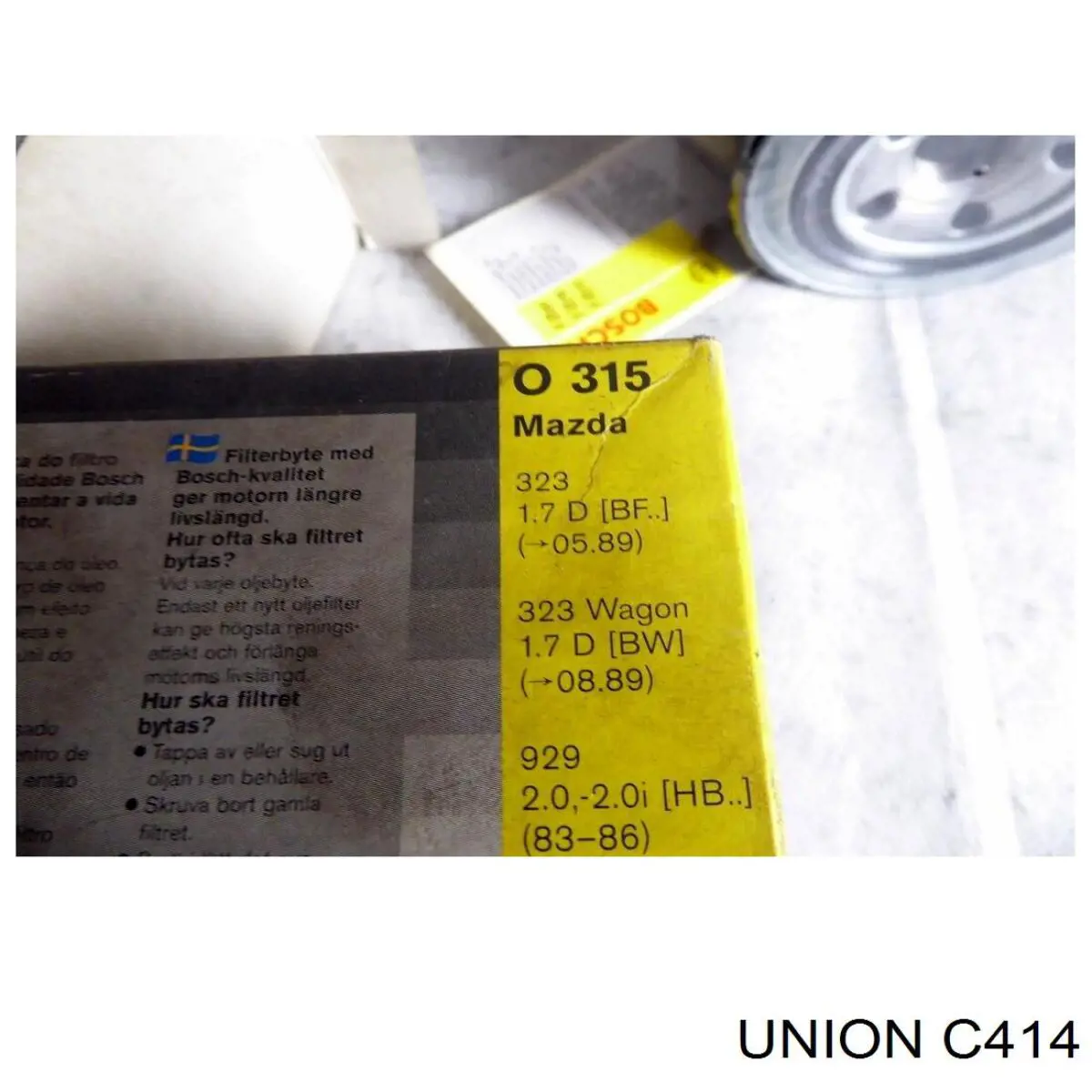 Масляний фільтр C414 Union