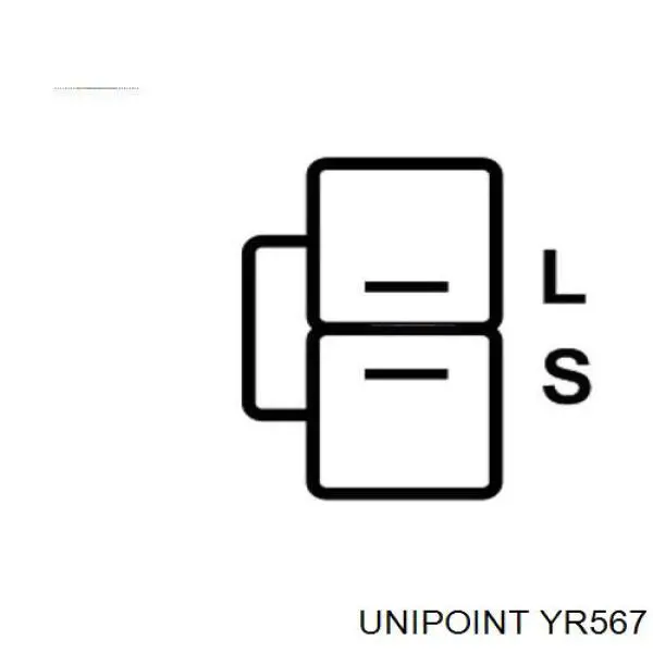 Реле зарядки генератора Unipoint YR567 ціна, від 15.25 USD