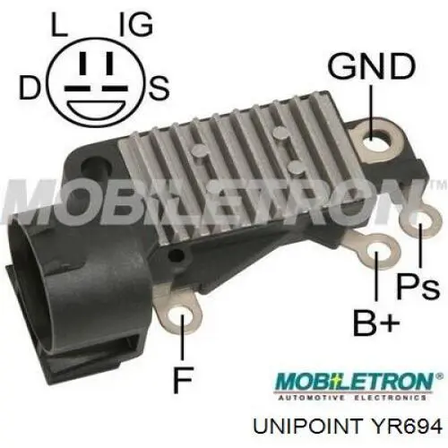 Реле генератора YR694 Unipoint