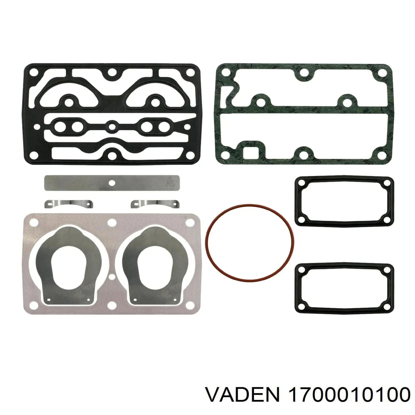 1700010100 Vaden компресор, ремкомплект, прокладки (truck)