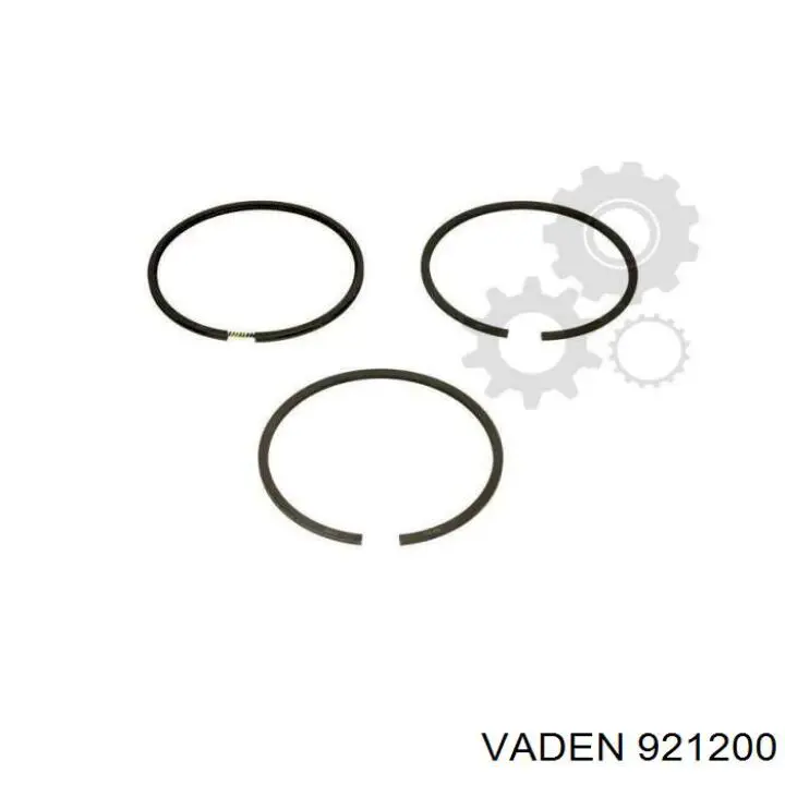 Комплект поршневих кілець компресора, на 1 циліндр, STD 921200 VADEN