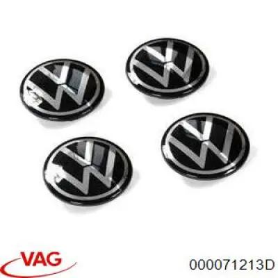 Ковпаки на диски VAG 000071213D ціна, від 30.72 USD