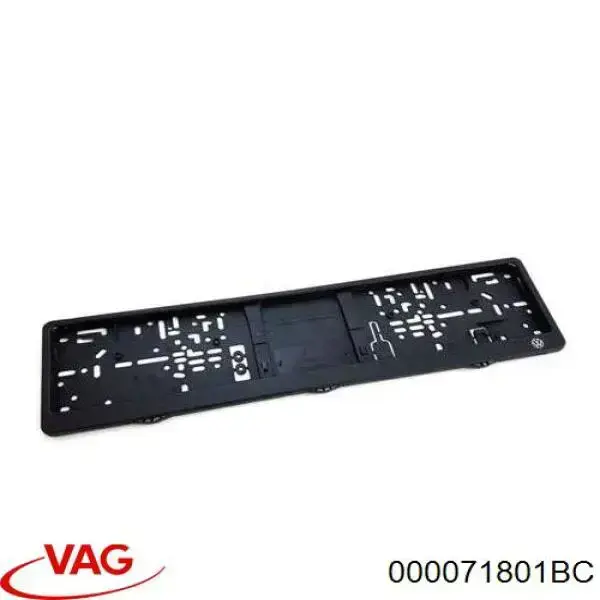 Кріплення переднього номера автомобіля VAG 000071801BC ціна, від 5.48 USD