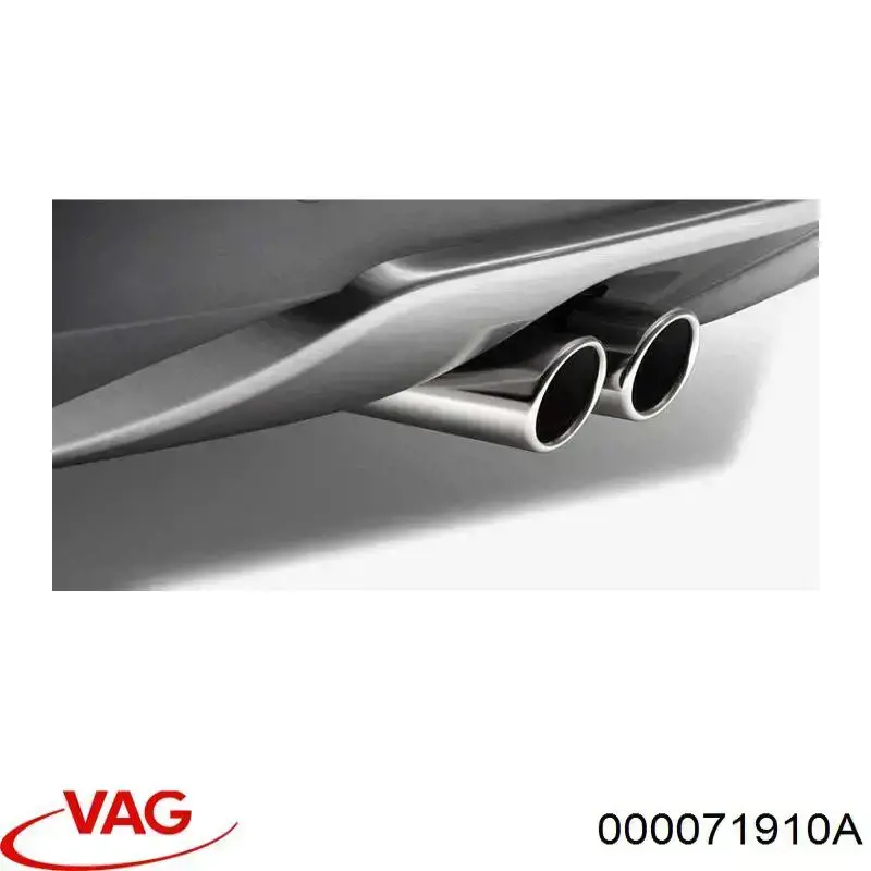 Купити 000071910A VAG Насадка на глушник