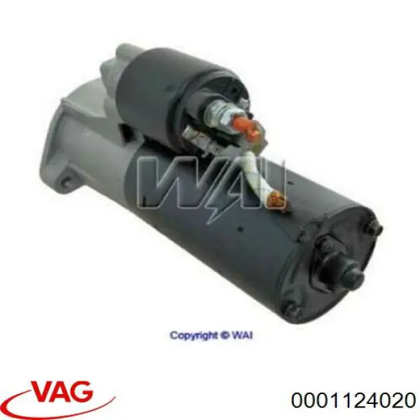 Стартер автомобільний VAG 0001124020