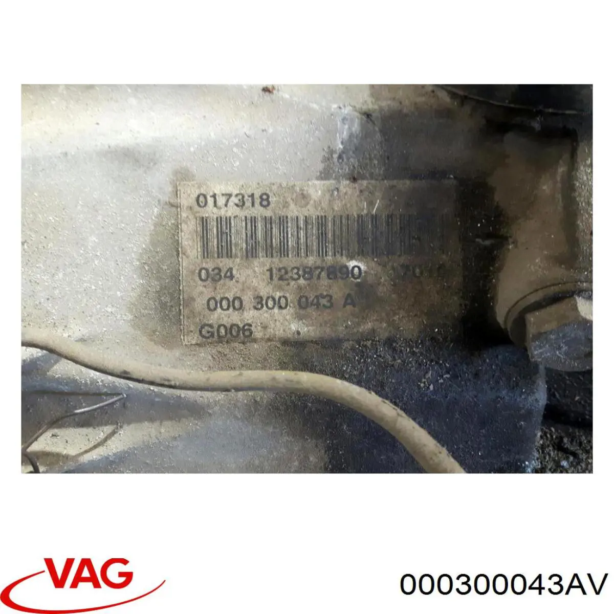 000300043AV VAG МКПП