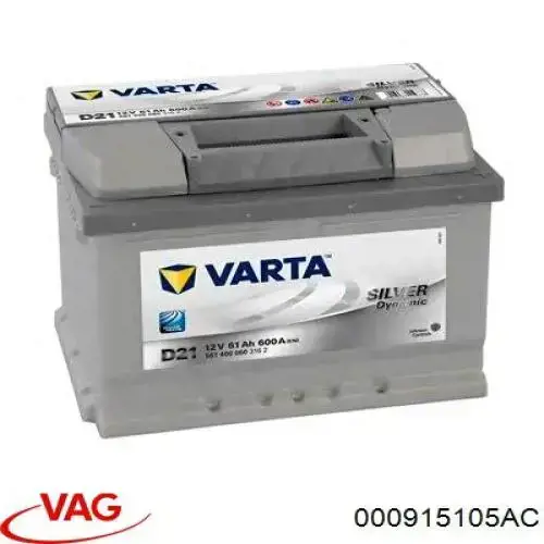 000915105AC VAG акумуляторна батарея, акб