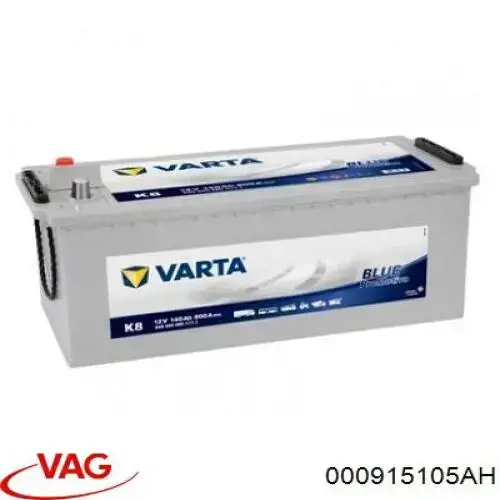 Акумуляторна батарея, АКБ 000915105AH VAG