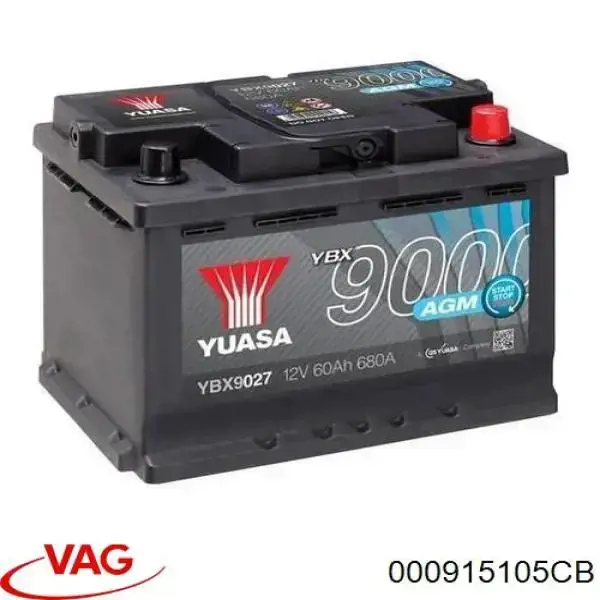 Купити 000915105CB VAG Автомобільна батарея