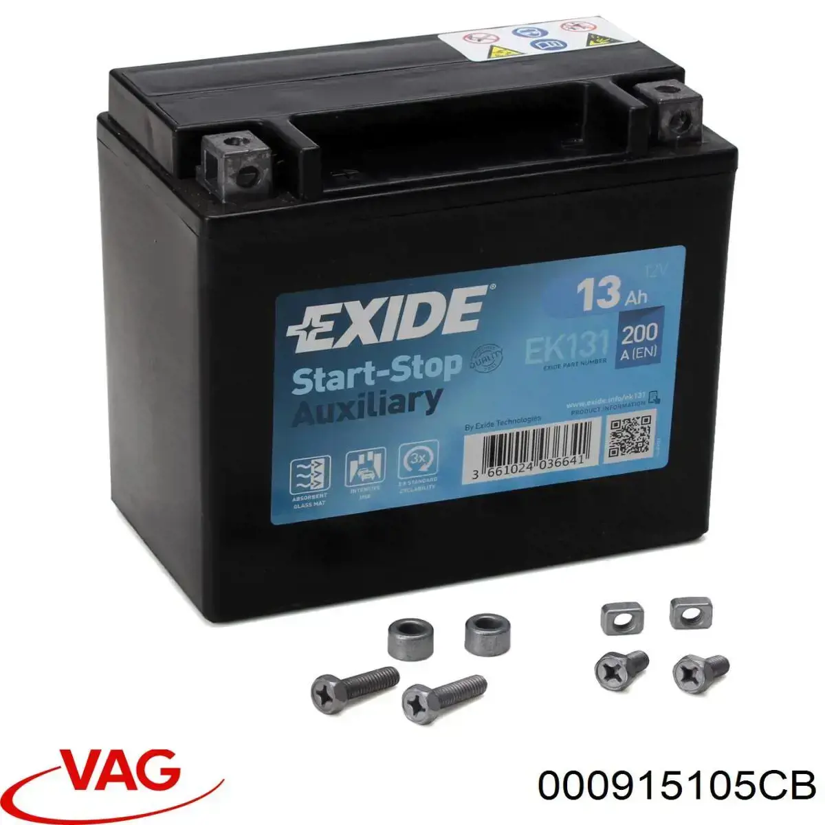 Батарея акумуляторна VAG 000915105CB ціна, від 126.66 USD