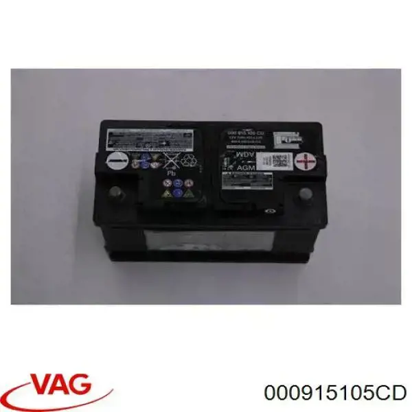 Купити 000915105CD VAG Автомобільна батарея
