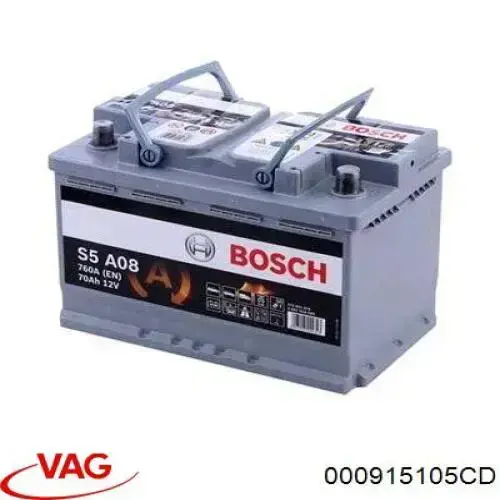 000915105CD VAG акумуляторна батарея, акб