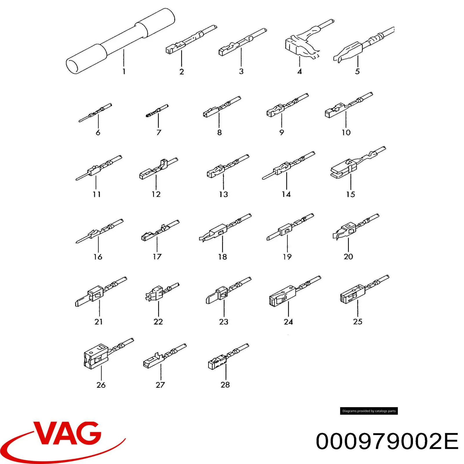  VAG 000979002E ціна, від 24.14 USD