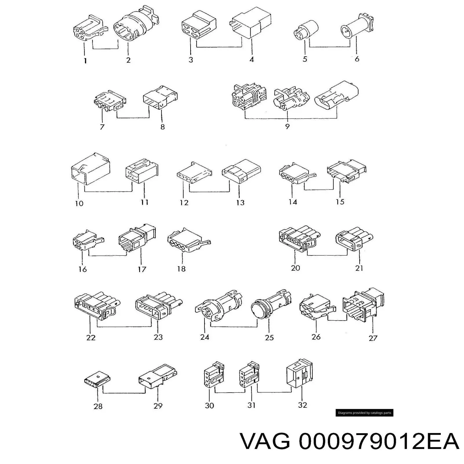  VAG 000979012EA ціна, від 27.99 USD